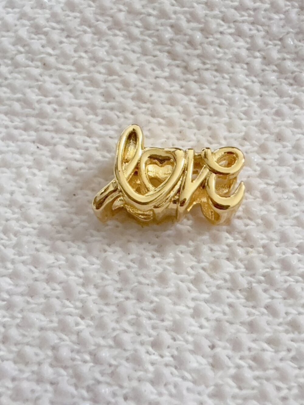 Handwritten Love Charm For Pandora Bracelet